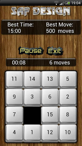 Nostalgic Sliding Puzzle Game screenshot 2