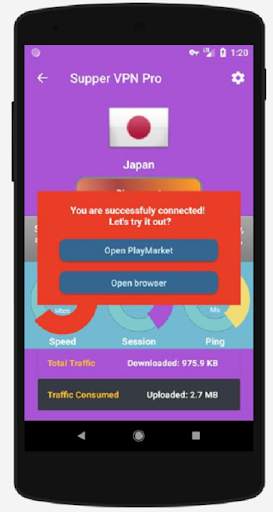 Supper VPN - Free VPN Unlimited Japan Usa Germany screenshot 4