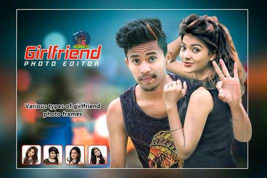 Selfie With Girlfriend - Girlfriend photo editor screenshot 1