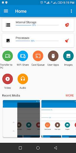 FiManager-File Explorer(Cleans Cache&Hidden Files) screenshot 3