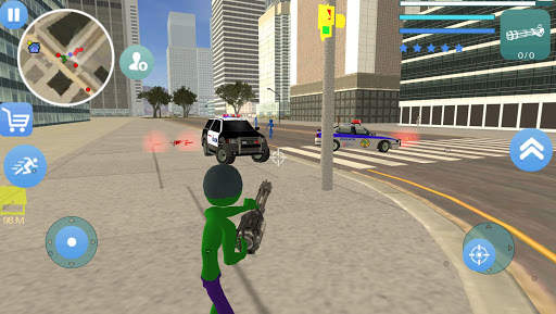 Monster Simulator Stickman Rope Hero Simulator. screenshot 3