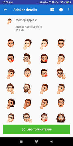 3 D Stickers for WhatsApp - WAStickerApps screenshot 2