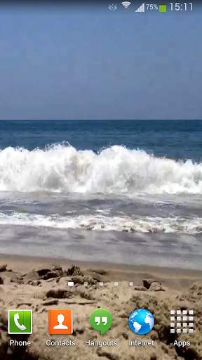 Ocean Waves Live Wallpaper 41 screenshot 2