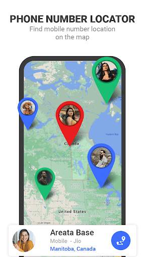 Mobile tracker - GPS route finder and Maps screenshot 1