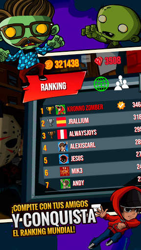 Kronno Zomber - Runner Zombies 🏃🧟🧟 screenshot 6