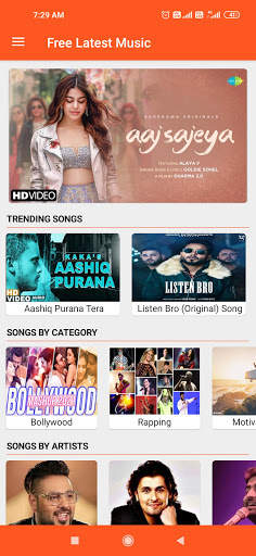 Free Music Player- (MP-3 Player with latest Songs) screenshot 7