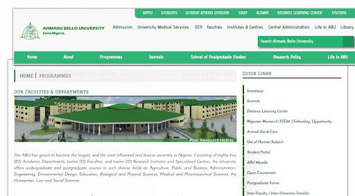 Ahmadu Bello University (ABU) Mobile 2 تصوير الشاشة