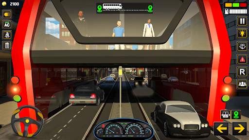 Elevated Bus Sim: Bus Games screenshot 2