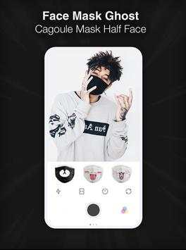 Face Mask Ghost | Cagoule Mask Half Face screenshot 1
