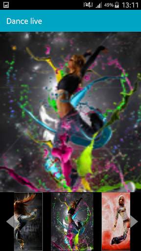 Danza live wallpaper screenshot 5