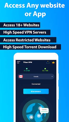 Titan VPN - Fastest VPN Service in the World screenshot 3