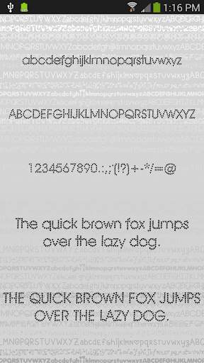 Fonts Love for FlipFont® Free screenshot 2
