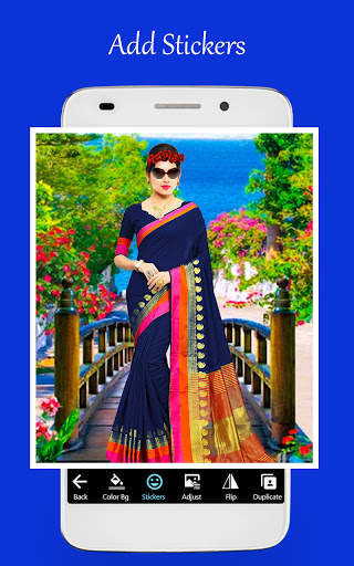 Women saree photo editor screenshot 5