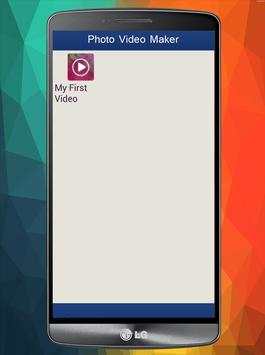 Photo Video Maker With Music! screenshot 4