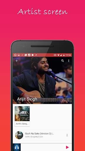 Material Music player screenshot 7