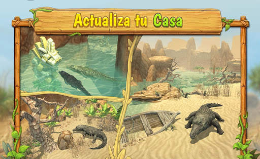 Crocodile Family Simulator en línea screenshot 6
