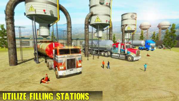 Offroad Oil Tanker Transporter Truck Drive screenshot 8
