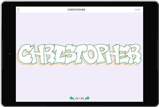 Draw Graffiti - Name Creator screenshot 14