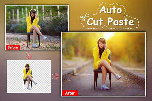 Auto Cut Paste Photo - Photo Cut-Paste screenshot 1