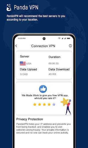 Panda VPN screenshot 4