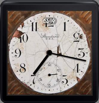 Old Standard Watch Face 7 تصوير الشاشة