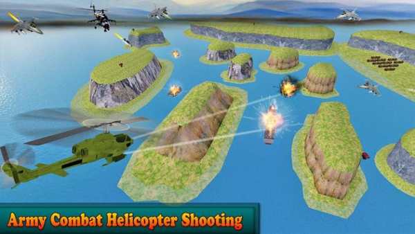 Air Gunship Helicopter Strike Battle screenshot 3