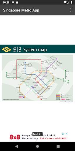 Offline Singapore Metro Map screenshot 1
