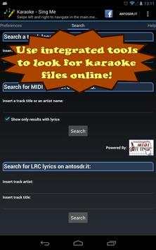 Karaoke - Sing Me (Free/Lite) screenshot 4