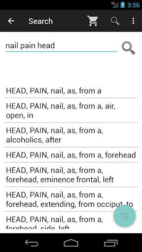 Homoeopathic Repertorium screenshot 4
