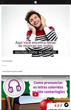 Cantar Inglês screenshot 1