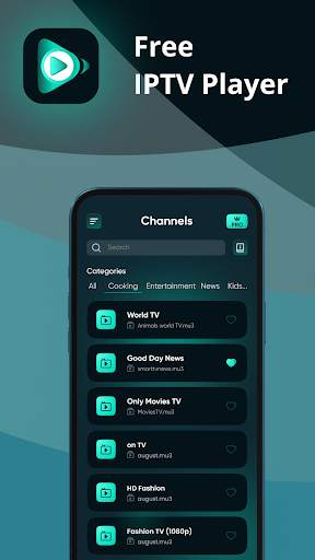 IPTV Player Live M3U8 screenshot 1