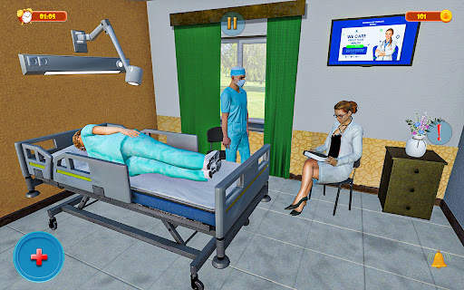 Virtual Nurse Hospital Game 3D screenshot 2