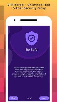 VPN Korea - Korea VPN Free screenshot 1