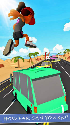 Rush Hour - Endless Car Jump Game स्क्रीनशॉट 4