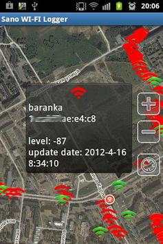 WiFi Logger,WiFi to Map screenshot 4