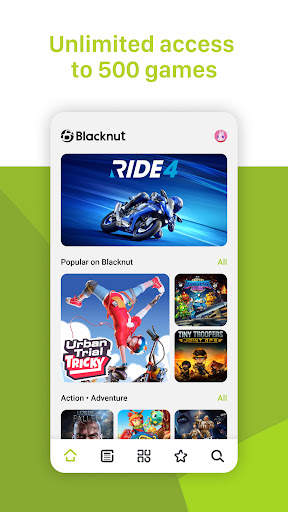 Blacknut by Gameloft Game Cloud Streaming Service screenshot 2