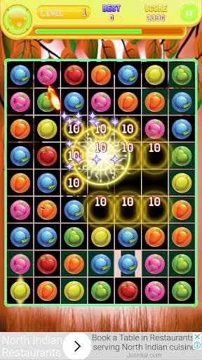 Bubble Fruits match 3 screenshot 5