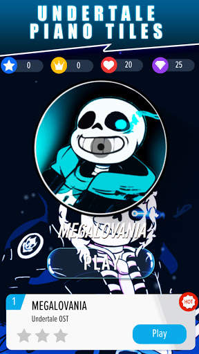 Piano Tiles: Megalovania Undertale screenshot 2