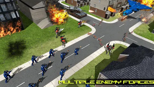 Transform Robot Action Game screenshot 11