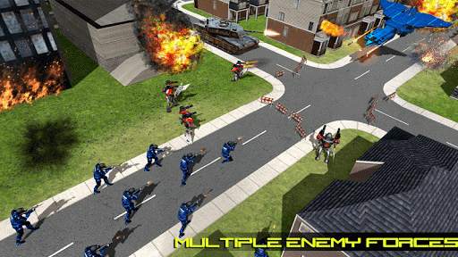 Transform Robot Action Game screenshot 11
