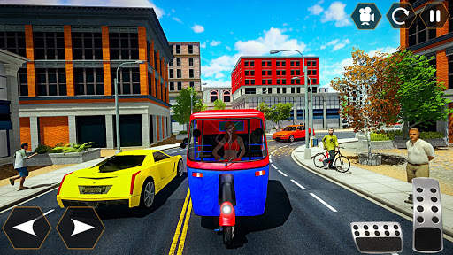 Tuk tuk Chingchi Rickshaw: City Rickshaw driver screenshot 7