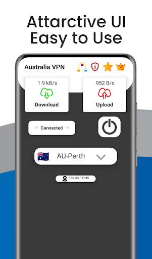 VPN Australia - Unlimited VPN screenshot 1