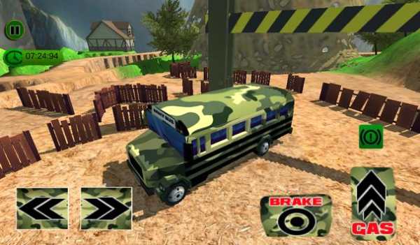 winter Army Bus Driver Simulator 2018 screenshot 6