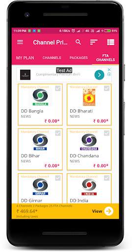 TRAI Channel Price List for DTH and Cable स्क्रीनशॉट 5
