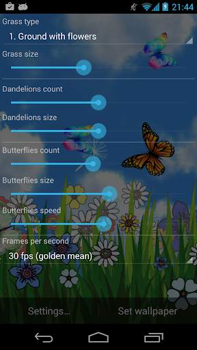 Spring Live Wallpaper Pro screenshot 3