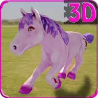 Wild Pony Horse Run Simulator logo