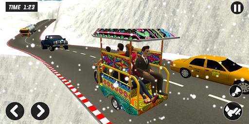 Chingchi Rickshaw Game:Tuk Tuk Parking Simulator screenshot 1
