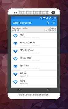 WiFi Password Free Show screenshot 1