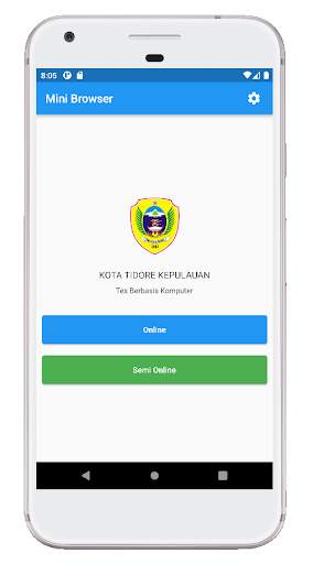 Mini Exam Browser screenshot 1