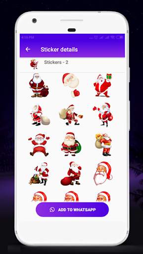 Christmas - Stickers for WhatsApp WAStickerApps screenshot 6